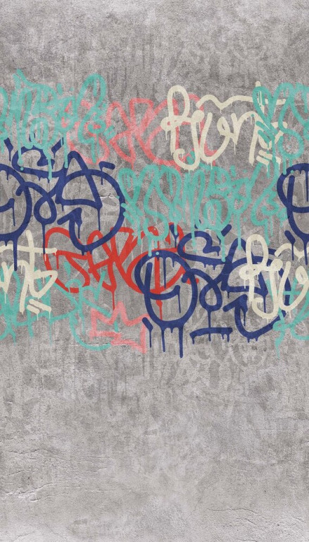 Tapetit.fi Kuvatapetti One Roll One Motif Graffiti, 1.59x2.80m, non-woven