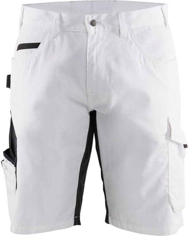 Blåkläder Shortsit 1094 Stretch valkoinen/tummanharmaa