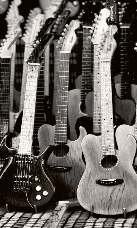 Dimex Kuvatapetti Guitars Collection 150x250cm